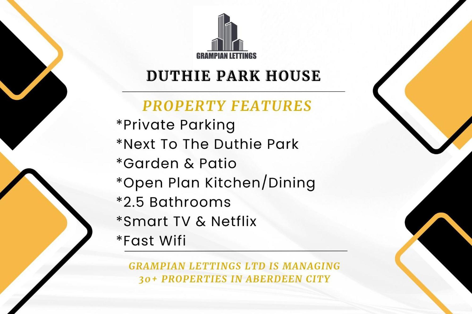 فيلا Duthie Park House - Grampian Lettings Ltd أبردين المظهر الخارجي الصورة